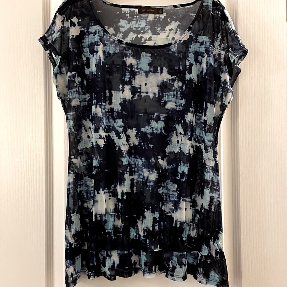 The Limited Mesh, Short Sleeve Top, size L